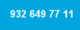 932 649 77 11 932 649 77 11